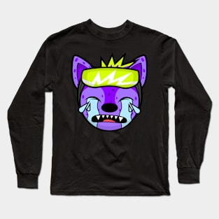 CRYING HYPER HYENA Long Sleeve T-Shirt